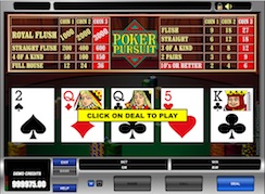 Ruby Fortune Casino at Video Poker